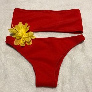 Strapless Bikini set- size M